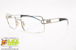 BLUMARINE by Visibilia mod. BM 95251 054 Vintage frame, Silver rectangular, New Old Stock