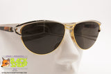 NAZARENO GABRIELLI Vintage 80s Sunglasses women ladies, engraved rims perimeter, New Old Stock