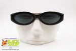 GAS, Vintage 1990s Cat eye Sunglasses, Black lucite thick 3D effect, New Old Stock 1990s