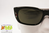 NILSOL Italy authentic 1950s sunglasses cat eye black strass front adorned, New Old Stock 1950s