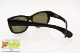 NILSOL Italy authentic 1950s sunglasses cat eye black strass front adorned, New Old Stock 1950s