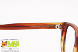 PIN'S mod. 101 02 Vintage eyeglass frame, Brown caramel tone acetate, New Old Stock 1990s