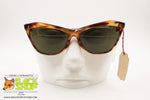 NILSOL Authentic 1960s Women's sunglasses, Tortoise Brown cat eye Made in Italy,  New Old Stock