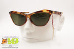 NILSOL Authentic 1960s Women's sunglasses, Tortoise Brown cat eye Made in Italy,  New Old Stock