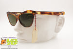 NILSOL Authentic 1960s Women's sunglasses, Tortoise Brown cat eye Made in Italy,  New Old Stock