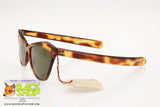 NILSOL Authentic 1960s Women's sunglasses, Tortoise Brown cat eye Made in Italy,  New Old Stock