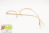 JEAN DE CARLO Vintage Eyeglass frame half rimmed, Women's eyeglass frame 52[]16, New Old Stock 1970s