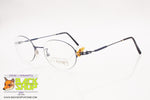 FLEXUS by INOTTICA mod. 171 328, 50[]20 Vintage oval frame eyeglass, Stainless Steel, New Old Stock