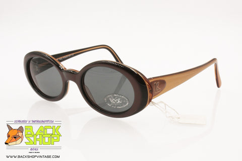 LOOK mod. 1645 Vintage women's sunglasses made in Italy, round cat eye, New Old Stock 1990s