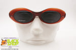 BLUE BAY by SAFILO B&B 24/S Oval Cat eye Sunglasses, Red opaque acetate, New Old Stock 1990s