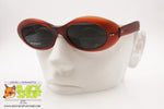 BLUE BAY by SAFILO B&B 24/S Oval Cat eye Sunglasses, Red opaque acetate, New Old Stock 1990s