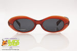 BLUE BAY by SAFILO B&B 24/S Oval Cat eye Sunglasses, Red opaque acetate, New Old Stock 1990s