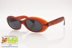 BLUE BAY by SAFILO B&B 24/S Oval Cat eye Sunglasses, Red opaque acetate, New Old Stock 1990s