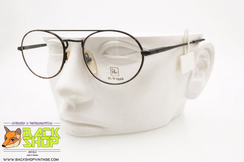 POLE OPTIK mod. 9472 Flex 082 Vintage eyeglass frame aviator round, New Old Stock 1980s