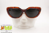 MIMMINA R321 Vintage women's Sunglasses, Amber & Violet glittered acetate, New Old Stock 1980s