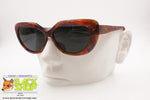 MIMMINA R321 Vintage women's Sunglasses, Amber & Violet glittered acetate, New Old Stock 1980s