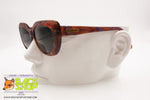 MIMMINA R321 Vintage women's Sunglasses, Amber & Violet glittered acetate, New Old Stock 1980s