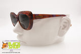 MIMMINA R321 Vintage women's Sunglasses, Amber & Violet glittered acetate, New Old Stock 1980s