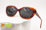 MIMMINA R321 Vintage women's Sunglasses, Amber & Violet glittered acetate, New Old Stock 1980s