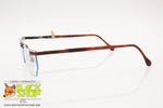 FILOU SQUARE mod. 8815 Made in Italy, Hype flat top eyeglass frame, copper color, New Old Stock