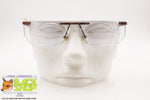 FILOU SQUARE mod. 8815 Made in Italy, Hype flat top eyeglass frame, copper color, New Old Stock