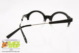 EXESS mod. 3-1875 A032 DZ Round Sunglasses frame, bicolor black & clear, New Old Stock 2000s