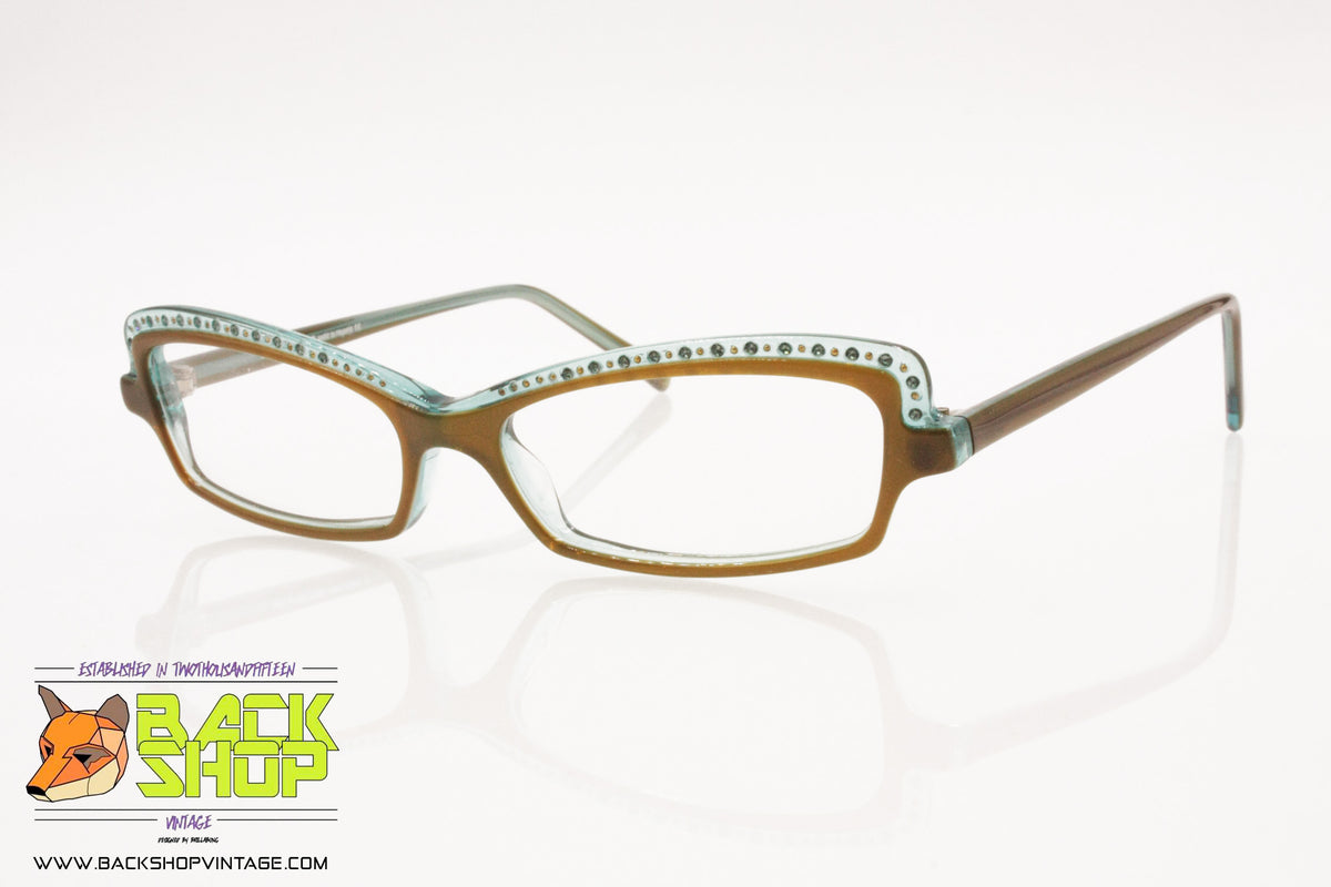 Monture Vintage Jean Lafont Paris Modèle Ouazet 232 - Acétate Brun - Taille 47/15/142 - Neuf Impeccable
