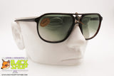 LOZZA mod ZILO SPORT 65, Vintage 80s Sunglasses aviator, dark brown frame, New Old Stock 80s