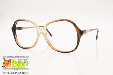 Vintage 1970s women's eyewear/sunglasses frame, Italian artisan construction, New Old Stock
