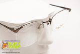 BEAU MONDE mod. Beaufort eyeglasses frame rimlles, aged color chiseled , New Old Stock 1980s