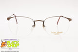 BEAU MONDE mod. Beaufort eyeglasses frame rimlles, aged color chiseled , New Old Stock 1980s