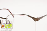 BEAU MONDE mod. Beaufort eyeglasses frame rimlles, aged color chiseled , New Old Stock 1980s