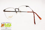 BEAU MONDE mod. Beaufort eyeglasses frame rimlles, aged color chiseled , New Old Stock 1980s