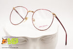 PACO RABANNE Paris round oversize frame, ruby changing red & gold, Women's frame, New Old Stock 80s