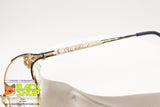 GALILEO mod. Vanity 13/M 54[]17 135, Vintage NOS women's eyeglass frame, Strass on lugs, New Old Stock