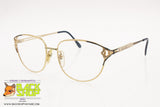 GALILEO mod. Vanity 13/M 54[]17 135, Vintage NOS women's eyeglass frame, Strass on lugs, New Old Stock