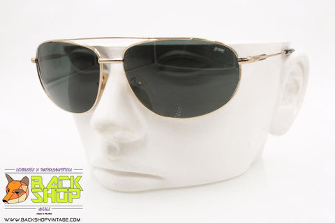 LE CLUB Actif mod. STAN or/se Vintage Sunglasses, golden aviator, New Old Stock 1990s