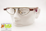 O-SIX GLASSES mod. 037 Crazy triangular aviator frame, modern eyeglasses men, New Old Stock