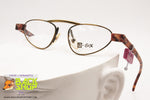 O-SIX GLASSES mod. 037 Crazy triangular aviator frame, modern eyeglasses men, New Old Stock