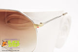 DESIL mod. CLUB Vintage Sunglasses aviator pilot, golden & silver, New Old Stock 1980s