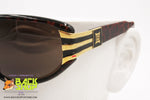 LAURA BIAGIOTTI mod. LB 697/S SL2 Vintage Sunglasses, big logo arms, New Old Stock