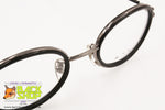 ETRO  mod. VE9313 Glasses frame double rimmed, black & gunmetal, New Old Stock