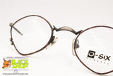 O-SIX GLASSES mod. 043 Vintage Retro rhombus frame, Hand Made in Italy, New Old Stock