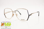 L'AMY Mod. Manuela 55[]15 135, Vintage squared women's frame eyeglass, New Old Stock 80s