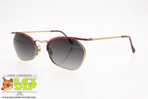 O-SIX GLASSES mod. 020 137 Vintage Sunglasses women, fancy pop style, New Old Stock 1990s