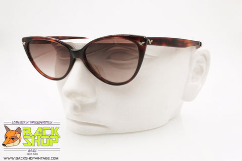 VOGART mod. 622 030 Vintage sunglasses women cat eye, brown tortoise, New Old Stock 1970s
