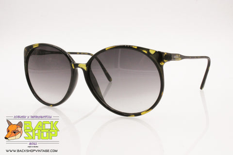 CARRERA 5354 Round Sunglasses, yellow tortoise Optyl acetate, New Old Stock