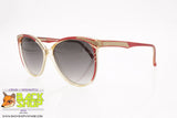 REGINE'S mod. ROUGE 672 Vintage Sunglasses, Hand Made Italy with leather, New old Stock 1980s