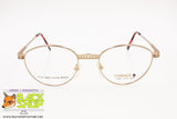 ESSENCE by DIACO 516 Made in Japan, Round designer eyeglass frame, Size 51[]19 145 , New Old Stock 90s