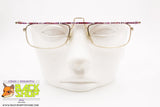 Vintage eyeglass frame mod. 165 8, space age futuristic geometric, New Old Stock 1980s